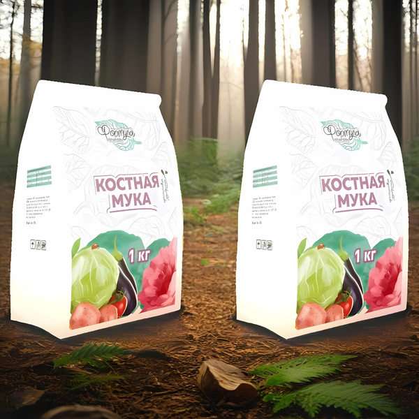 Костная мука 1кг.Формула природы./2шт - купить с доставкой по выгодным ...