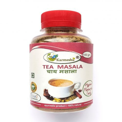 TEA MASALA, Karmeshu (СМЕСЬ СПЕЦИЙ ДЛЯ ЧАЯ МАСАЛА, Кармешу), БАНКА 100 ...