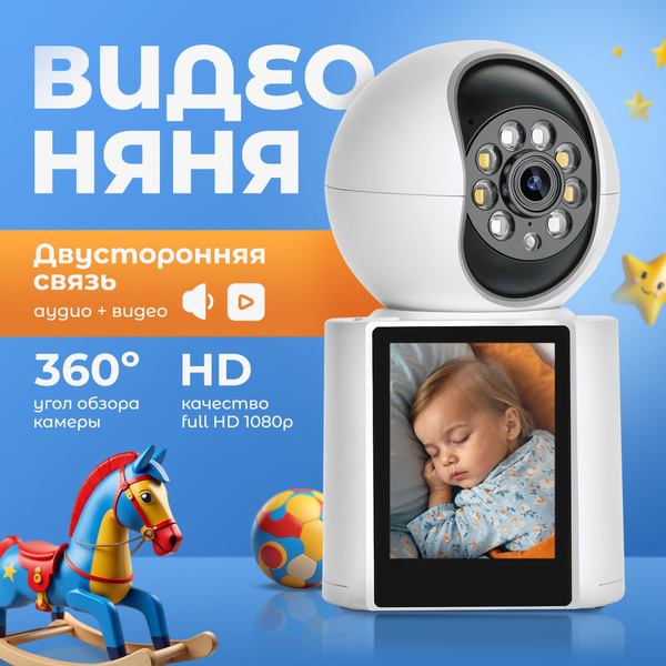 Видеоняня беспроводная (WiFi) с монитором - купить с доставкой по ...
