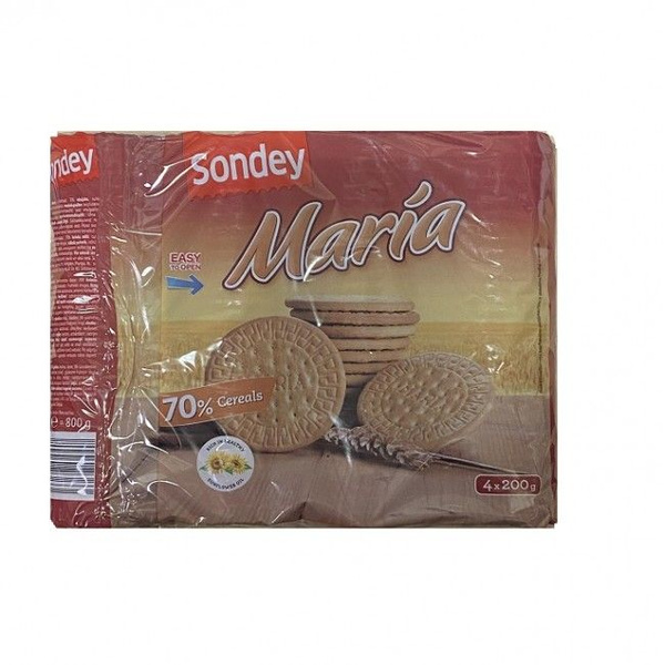 Печенье SONDEY Мария 800 гр (из Финляндии) купить на OZON по низкой ...