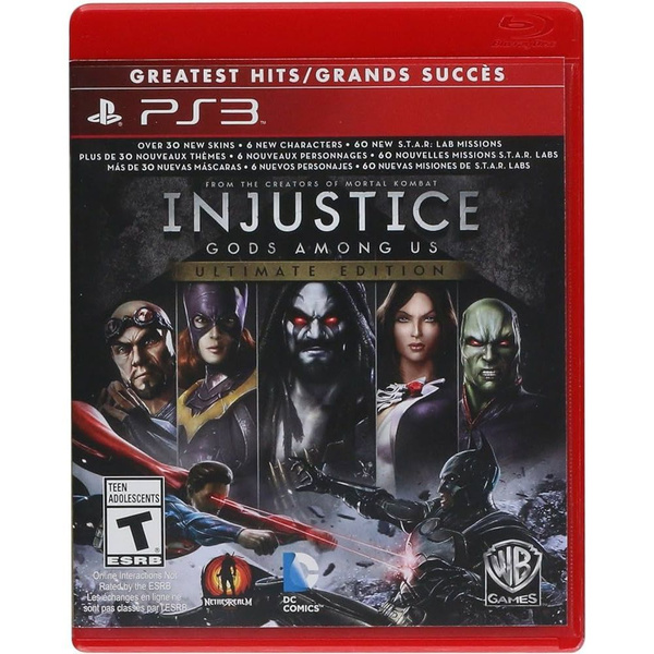 Игра Injustice Gods Among Us Ultimate Edition PS3 (PlayStation 3 ...