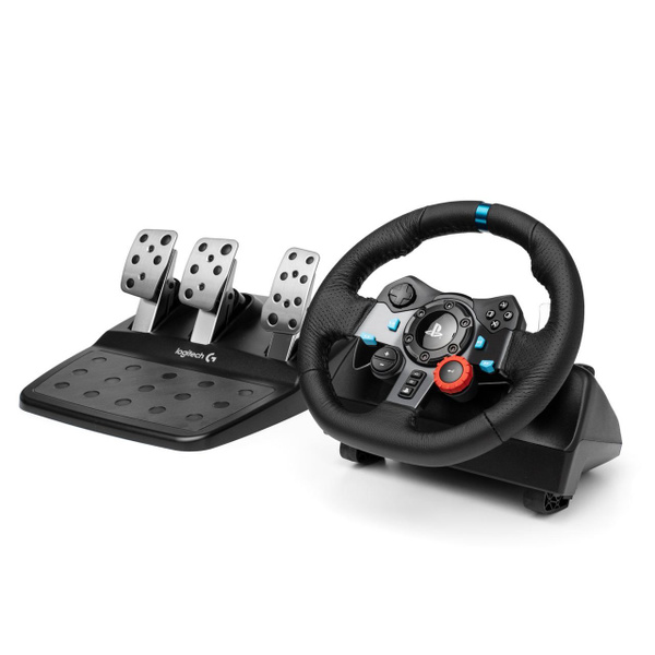 Игровой руль Logitech G29 Driving Force (руль+блок педалей) - купить с ...