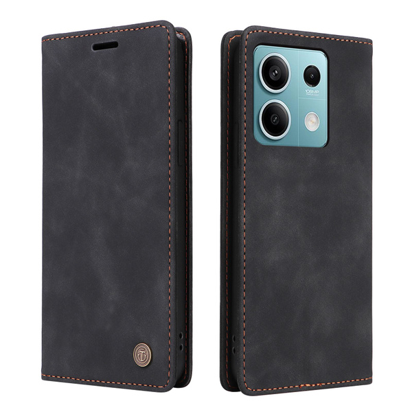 Чехол для Xiaomi Redmi Note 13 4G / Ксиоми Редми Нот 13 4G Кожаный ...