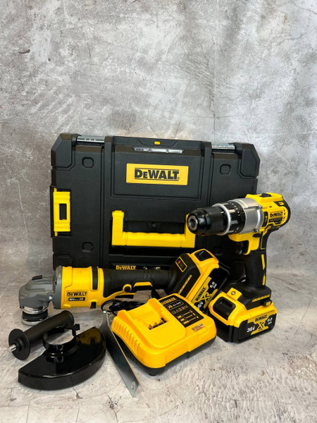 Набор шуруповерт и болгарка аккумуляторные Dewalt - купить с доставкой ...