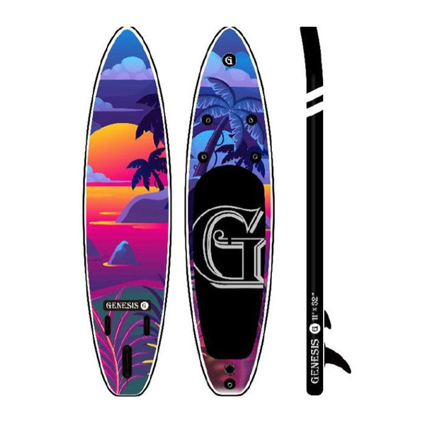 SUP board Genesis, Сап борд, сапборд двухслойный полный комплект, sup ...