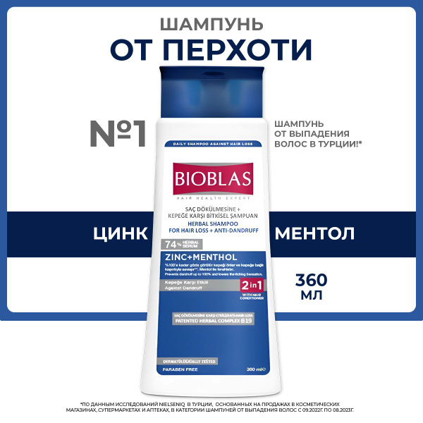 Bioblas Шампунь женский мужской ОТ ПЕРХОТИ против выпадения с ...