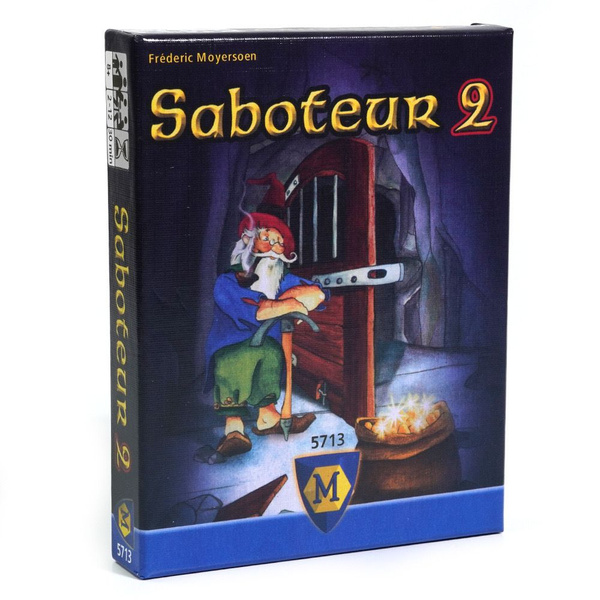 Настольная игра "Гномы-вредители 2" (Saboteur 2) расширение английская ...