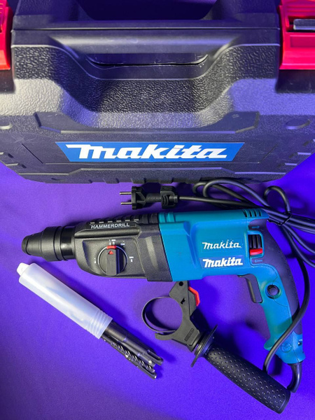 Перфоратор электрический профессиональный мощный Makita сетевая 1050 Вт ...