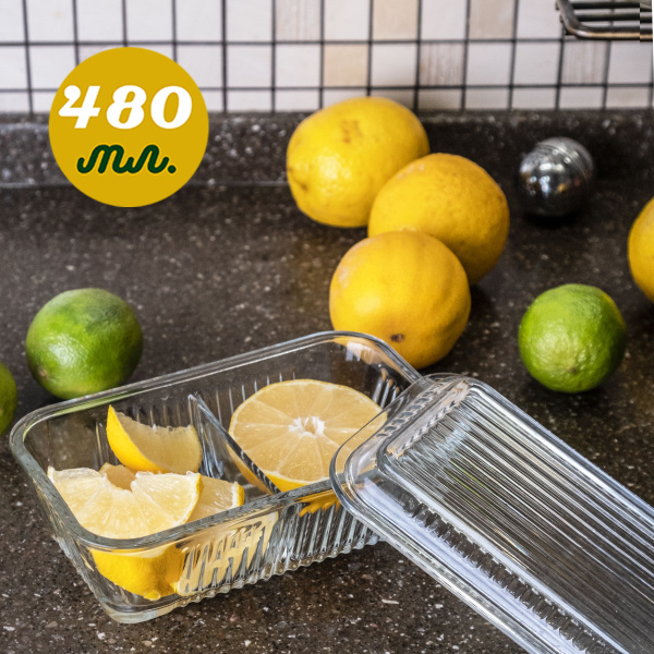 Pasabahce Лимонница "Лимонница с крышкой стеклянная." - купить с ...