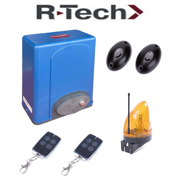 Комплект привода для откатных ворот R-Tech SL600AC.M KIT (магнит/геркон ...