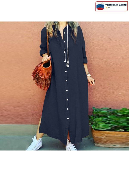 Женское льняное платье большого размера Бег, Женский, Лето, размер 58 ...