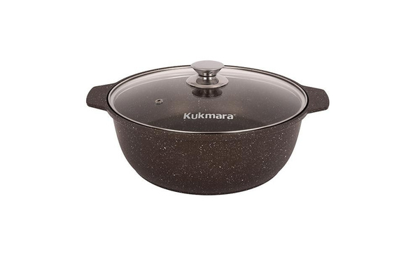 Жаровня Kukmara, Литой алюминий, 26 см купить по выгодной цене в ...