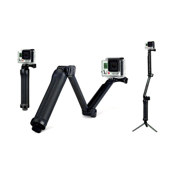 Монопод-трипод многофункциональный складной 3-WAY для экшн камер ...