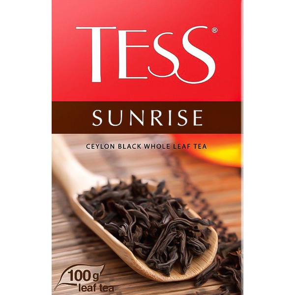 Чай Tess Sunrise листовой черный,100г 0587-15 - купить с доставкой по ...
