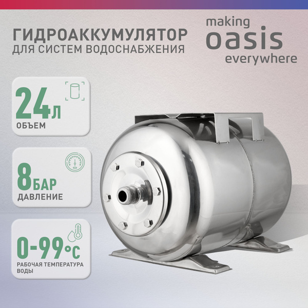 Гидроаккумулятор для систем водоснабжения making Оasis everywhere GH ...