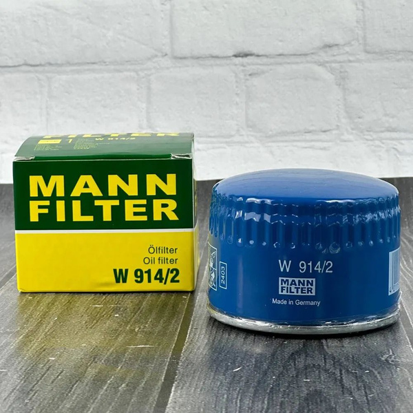 Фильтр масляный MANN FILTER артикул- W914/2 - купить по выгодным ценам ...