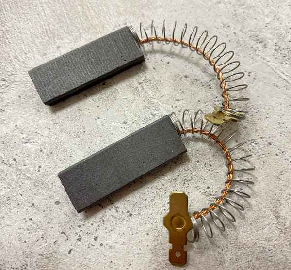 Щетки угольные для двигателя стиральной машины 5х12.5х36мм, графитовые ...