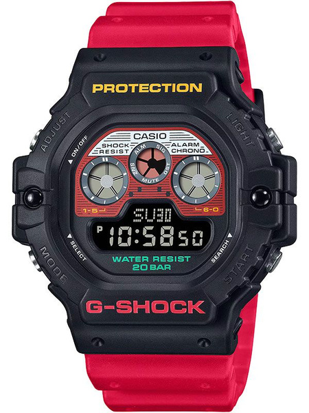 Противоударные мужские наручные часы Casio G-Shock DW-5900MT-1A4 с ...