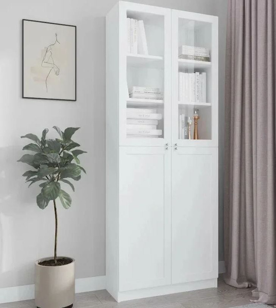 Шкаф книжный Книжный шкаф Билли, 60x50x240 см - купить по выгодной цене ...