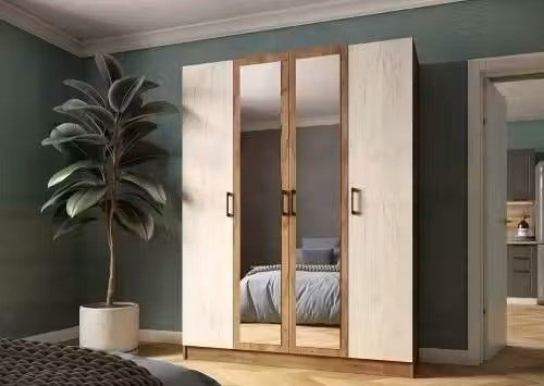 Шкаф-купе DoorDoor Шкаф Atel 160, дуб крафт табачный, 160x52x220 см ...