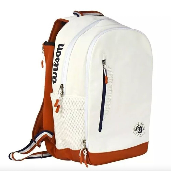 Теннисный рюкзак Wilson Tour Roland Garros Tour White/Navy - купить с ...
