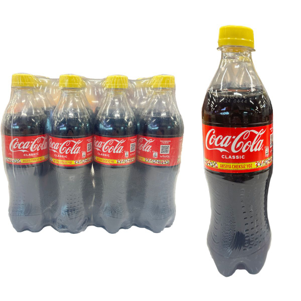 Газированный напиток Coca-Cola Classic (Кока кола классик) 500мл. 12 ...
