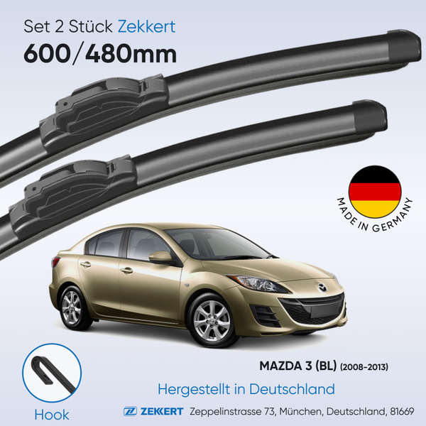 Дворники Мазда 3 BL (2008-2013), щетки Mazda 3 BL купить на OZON по ...