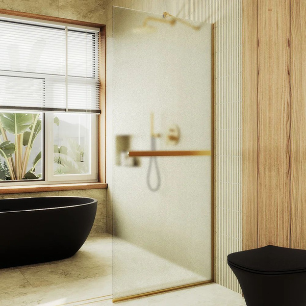 Душевая перегородка Maybahglass MGD-737-3у 89 см, стеклянная, матовая ...