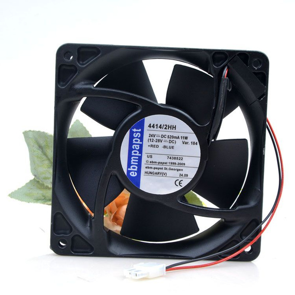 Германия / ebmpapst 4414 / 2HH 12CM 24V 11W 12038 Инверторный ...