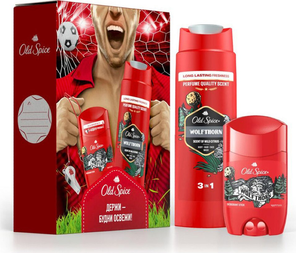 Набор косметики для мужчин Old Spice / Олд Спайс Wolfthorn дезодорант ...