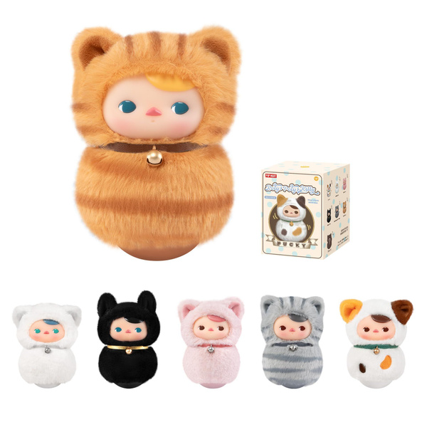Коллекционная фигурка Слепая коробка POP MART PUCKY Roly-Poly Kitty ...