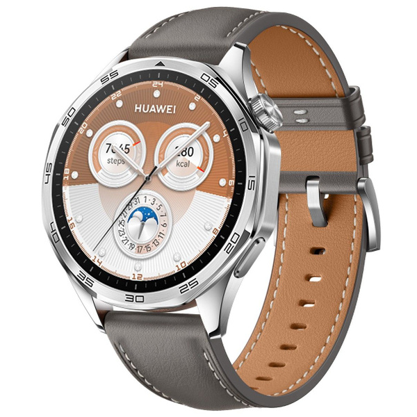 Кожаные ремешки 22 мм для Huawei Watch GT 5 46MM для Huawei Watch GT 5 ...