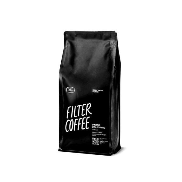 Tasty Coffee Кофе натуральный жаренный в зернах Бразилия Суль-де-Минас ...