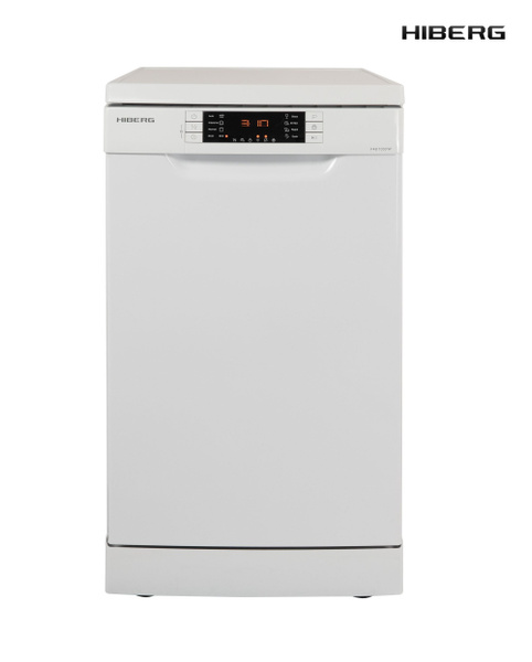 Отдельностоящая посудомоечная машина узкая 45 см HIBERG F48 1030 W в ...