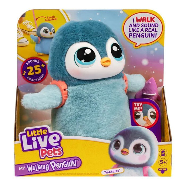 Интерактивная Игрушка Little Live Pets Шагающий Пингвинчик купить на ...