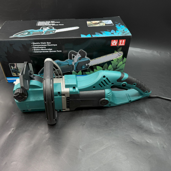 Пила электрическая цепная садовая по дереву сетевая 400мм 2800W/Электро ...