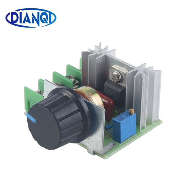 Симисторный, тиристорный регулятор мощности 2000 Вт 220В диммер ...