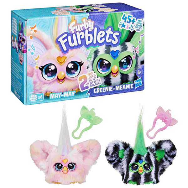 Hasbro Furby Furblets Plush Toy Ферби Интерактивные плюшевые игрушки с ...