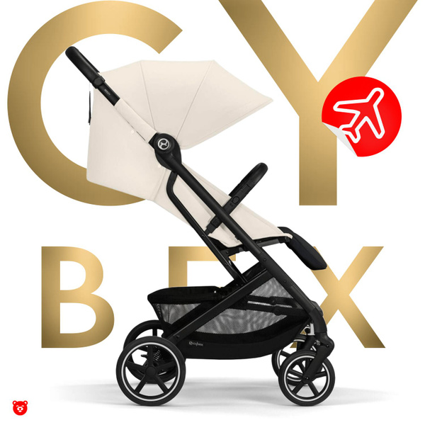 Cybex Beezy Коляска прогулочная 2025, Canvas White купить на OZON по ...