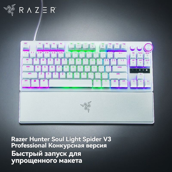 Характеристики Razer Игровая клавиатура проводная Razer Huntsman V3 pro ...