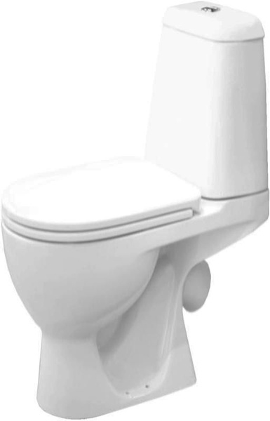 Унитаз-компакт Sanita Luxe Max WC.CC/Max/2-DM/WHT.G/S1 с микролифтом ...