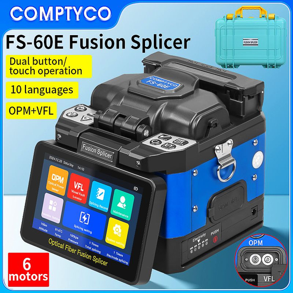 COMPTYCO FS-60E сварочный аппарат для оптоволокна аппарат 10языков,6 ...