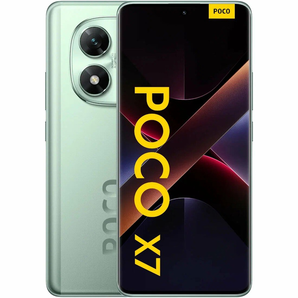 Смартфон Xiaomi POCO X7_103722022568 256 ГБ Зеленый OLED/AMOLED купить ...