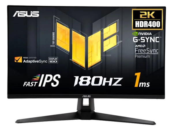 Монитор TUF GAMING VG27AQL3A/Встроенный динамик/2K/180Hz/HDR400/1msGTG ...