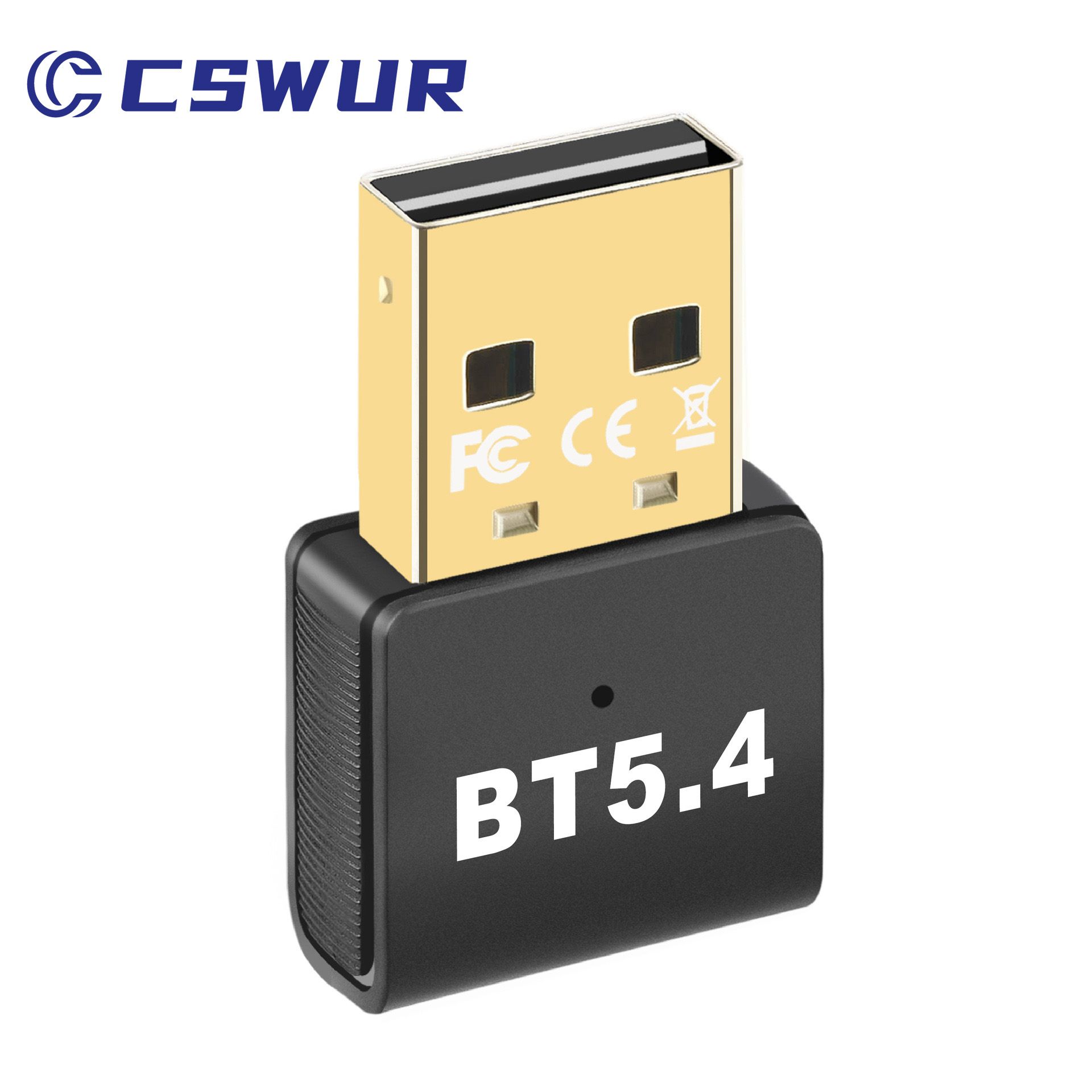 Bluetooth USB-Адаптер, блютуз адаптер для пк, ноутбука, беспроводных  наушников, принтера, телефона, геймпада и колонки, Bluetooth 5.4 адаптер