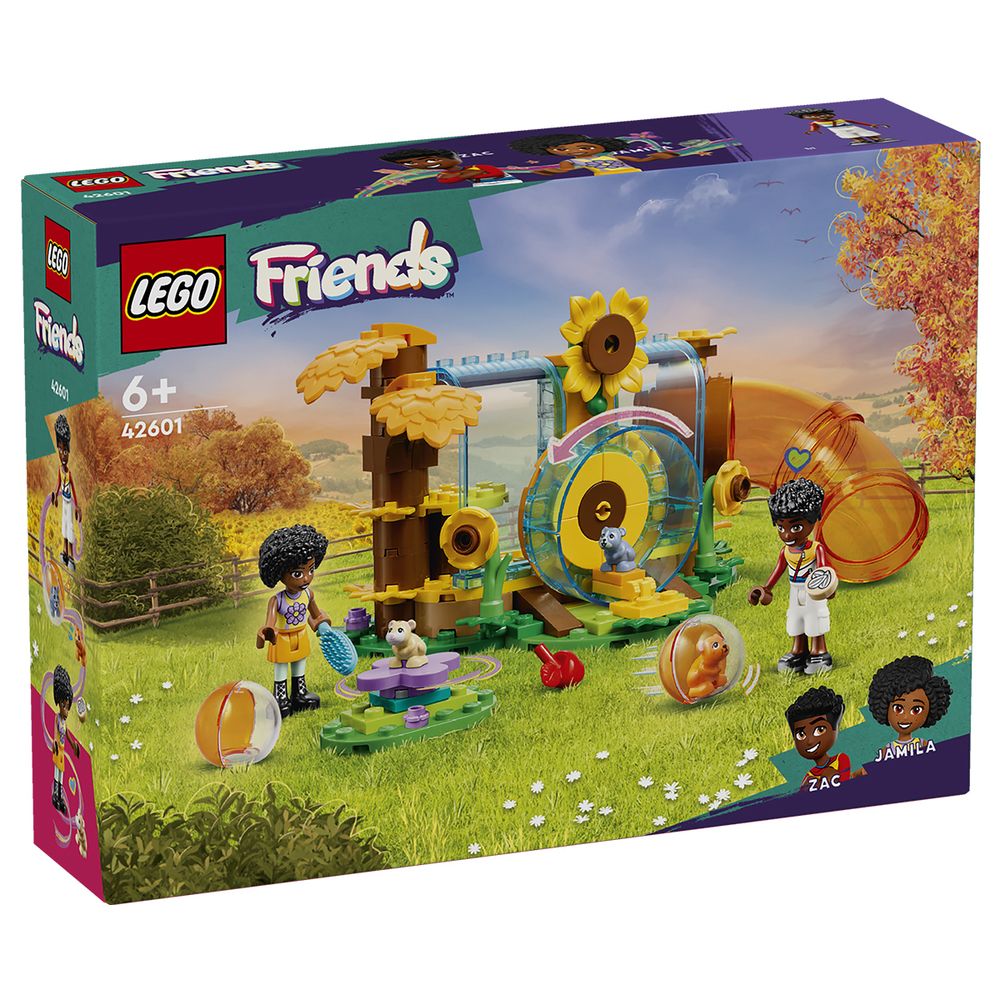 Конструктор LEGO Friends 42601 Игровая площадка для хомячков - купить с  доставкой по выгодным ценам в интернет-магазине OZON (1409999153)