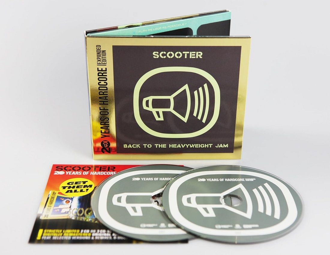 Scooter. Back To The Heavyweight Jam (2CD Digi/ Remastered/Limited Edition)