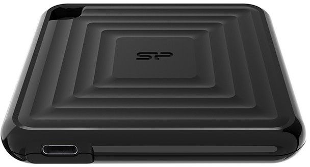 Silicon Power 512 ГБ Внешний SSD-диск PC60 512 GB (SP512GBPSDPC60CK), черный