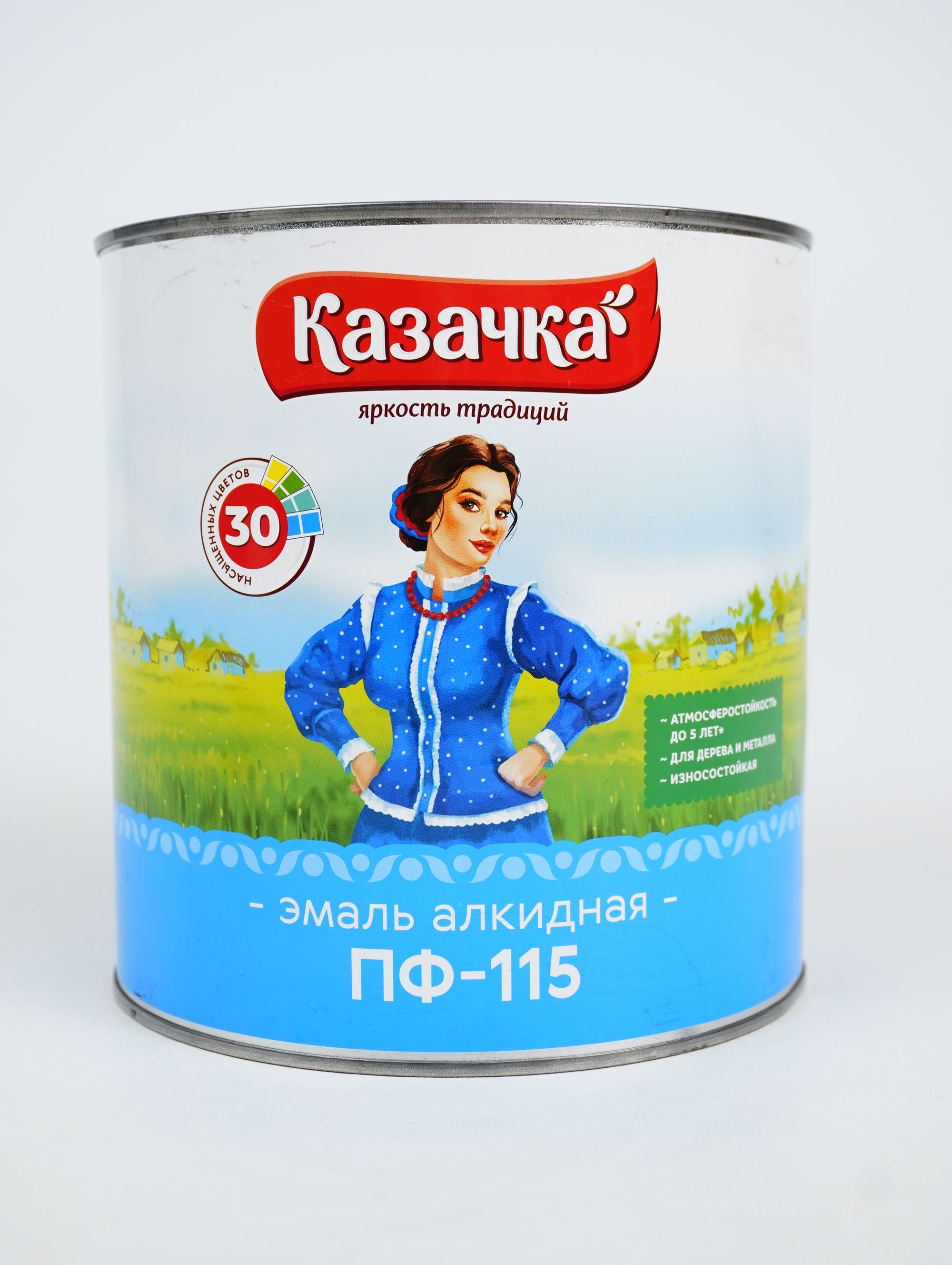 Эмаль пф казачка