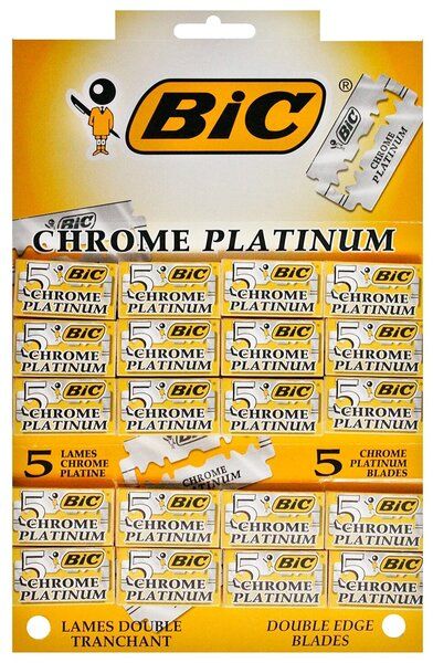 Лезвия Bic (5) 20 пачек (100 лезвий)